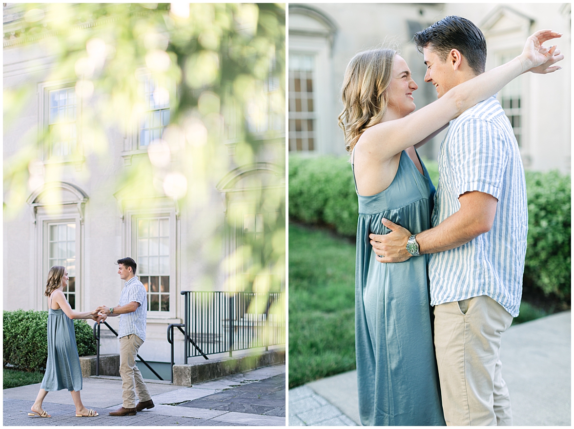Richmond Engagement Photos, Virginia Museum of Fine Arts Photos, Virginia Museum of Fine Arts Engagement